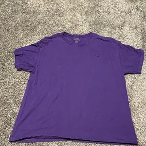 Champion Purple Unisex T-Shirt Size L